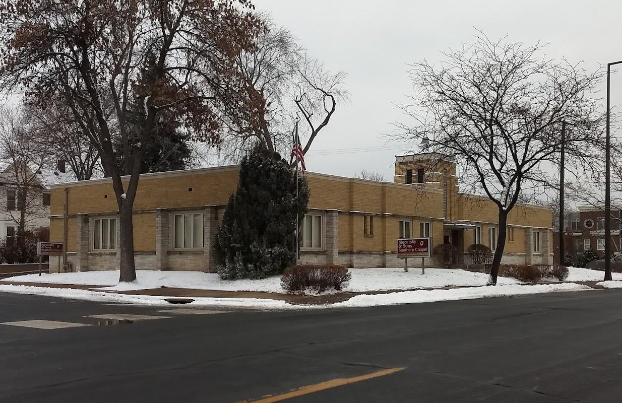 Klecatsky & Sons Southern Chapel building in South Saint Paul, Minnesota