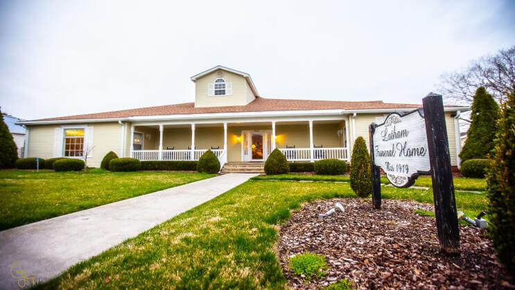 Latham Funeral Home building in Elkton, Kentucky