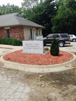 Lawrence Chapel Oaks Cremation and Funeral Service building in Lawrence, Kansas