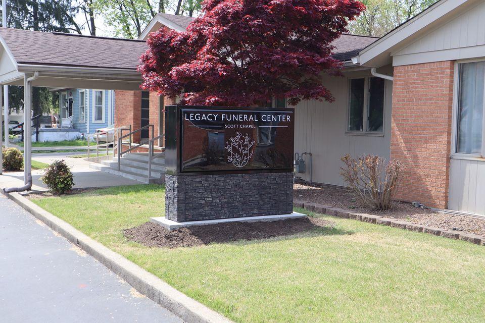 Legacy Funeral Center building in Jeffersonville, Indiana