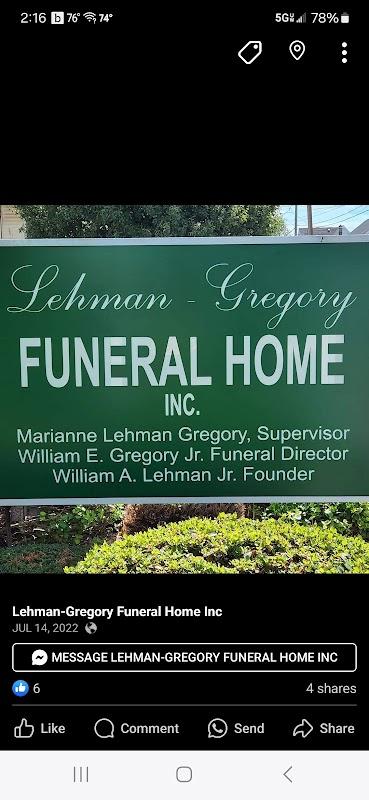 Lehman & Gregory Funeral Home in Swoyersville Pennsylvania