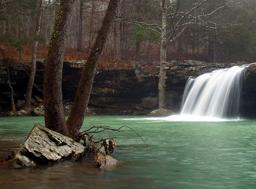 Lemley's Funeral Service building in Atkins, Arkansas