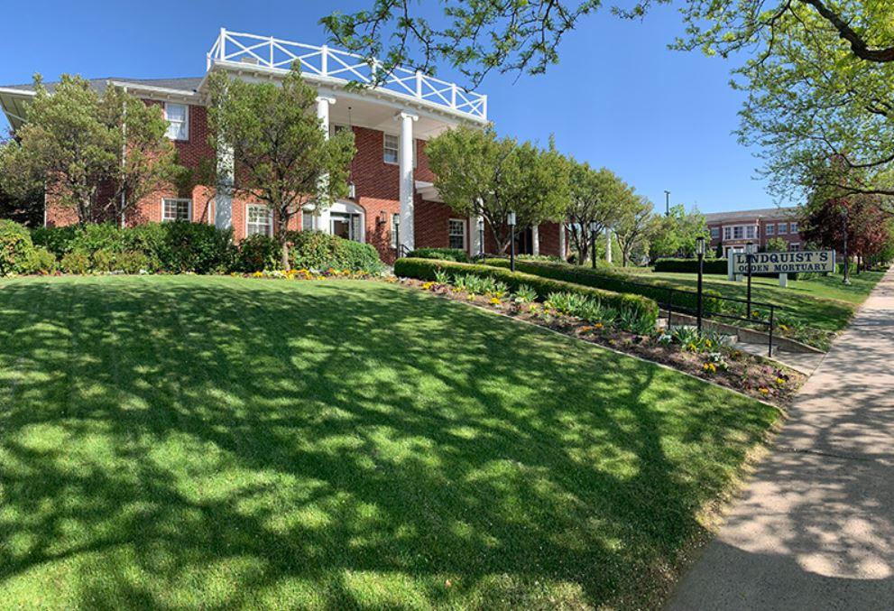 Lindquist Mortuaries and Cemeteries building in Ogden, Utah