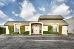 Lorenzen Mortuary building in Reseda, California