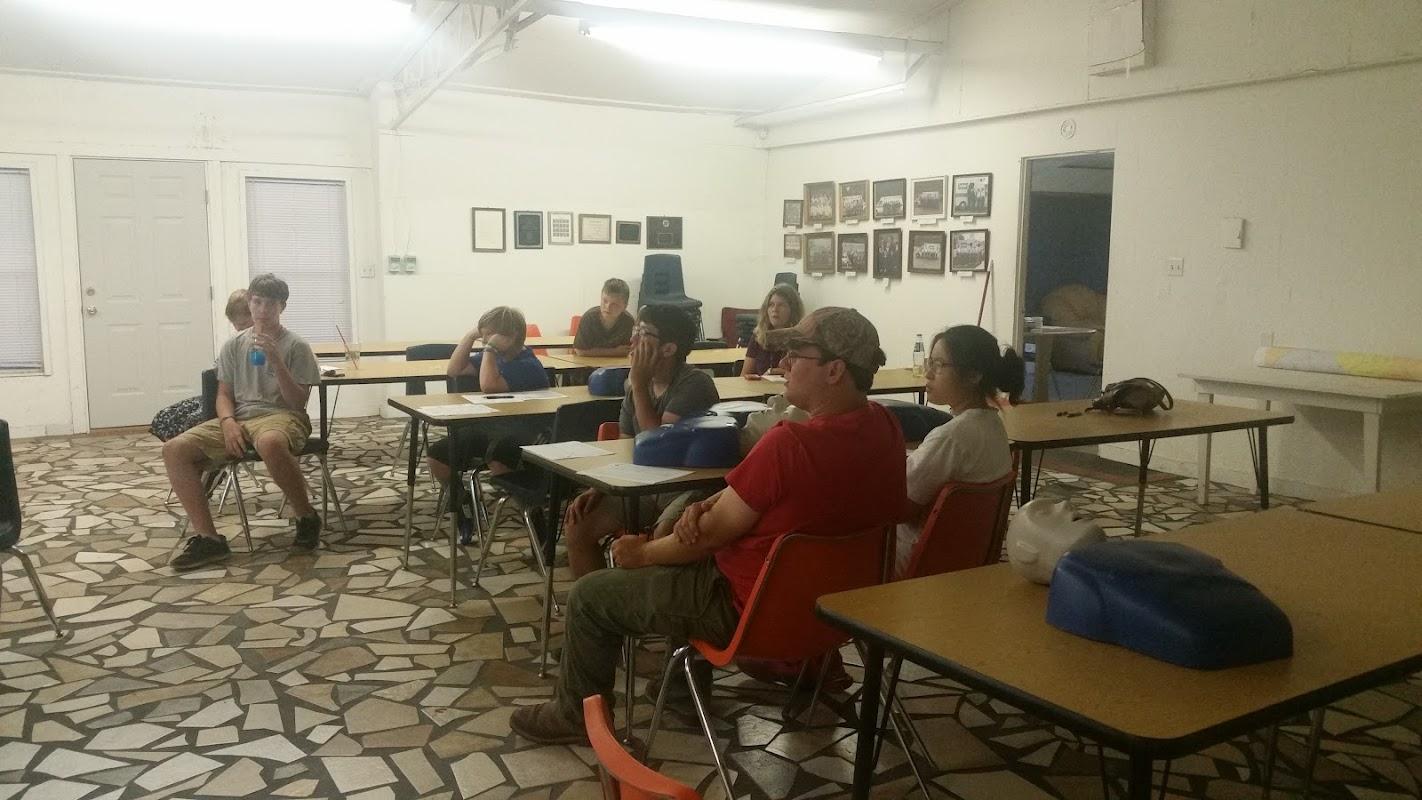 Moore Chapel Funeral Home building in Luverne, Alabama