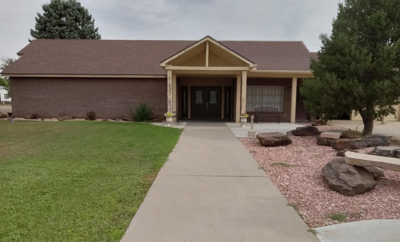 Maltbie Funeral Services building in Springfield, Colorado