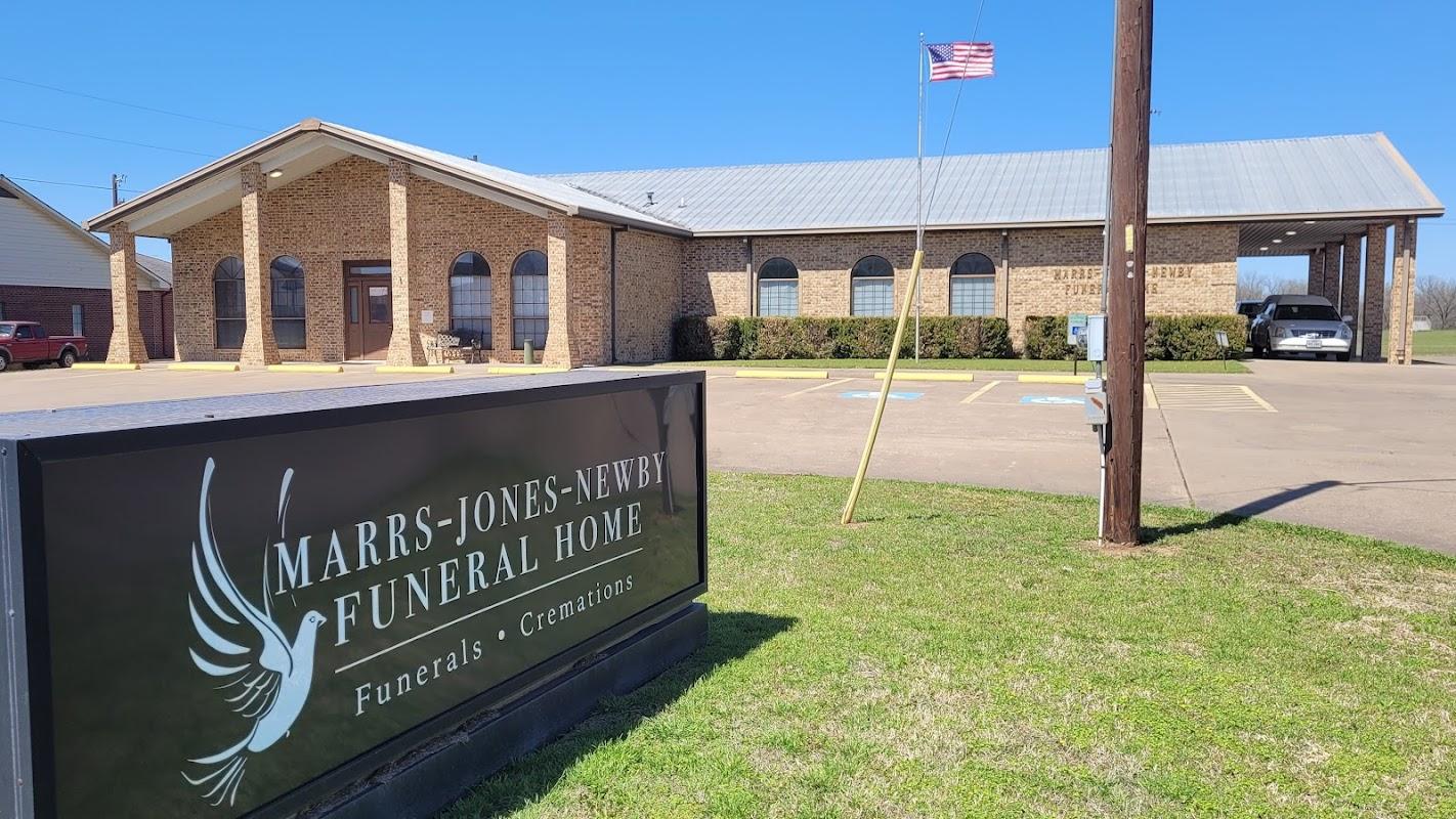 Marrs-Jones-Newby Funeral Home in Bastrop Texas