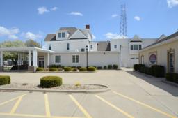McClure Funeral Home building in Taylorville, Illinois