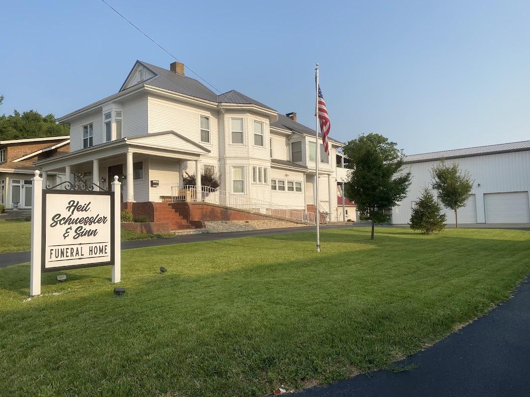 McDaniel Funeral Homes building in Sparta, Illinois