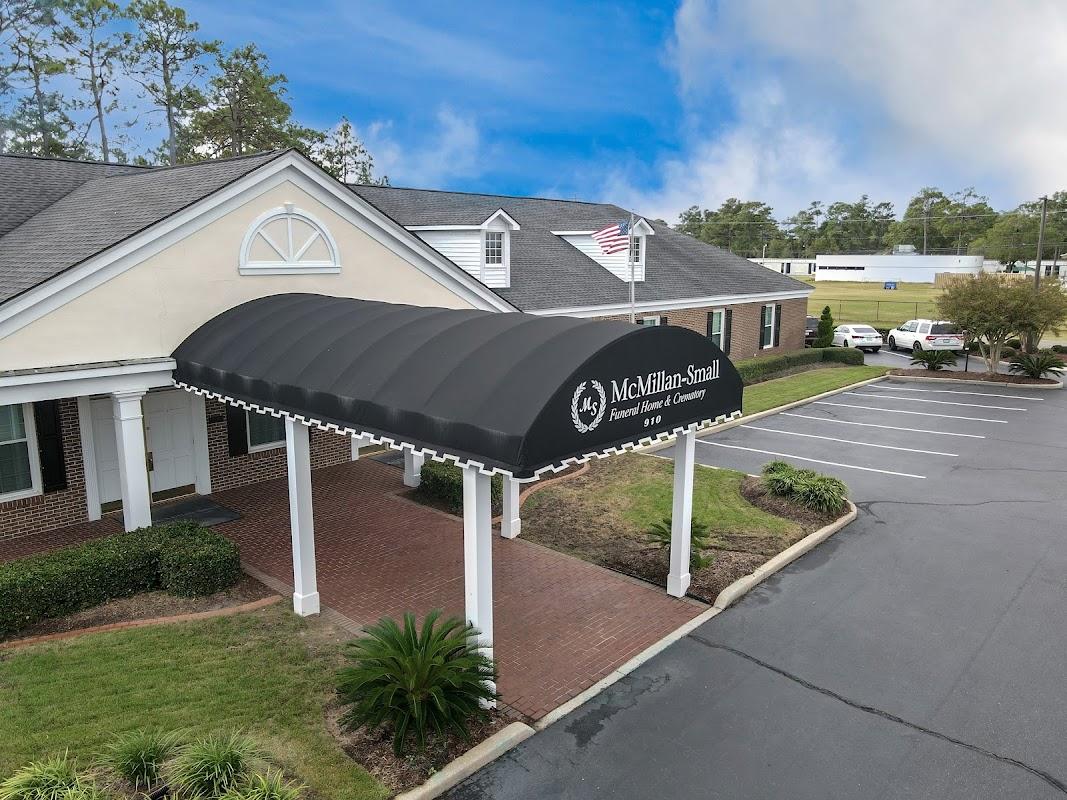 McMillan-Small Funeral Home building in Myrtle Beach, South Carolina
