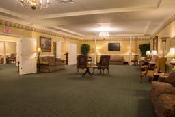 Memorial Park South Funeral Home and Cemetery building in Flowery Branch, Georgia