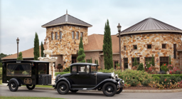 Sunset Memorial Park Funeral Home & Crematory building in Midland City, Alabama