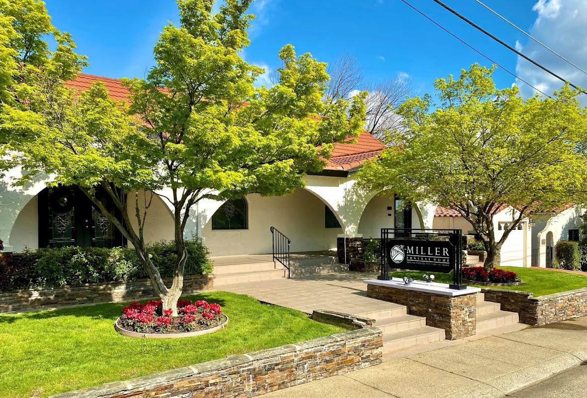 Miller Funeral Home building in Folsom, California