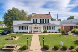 Miller-Schapmire Funeral Home building in Hartford, Kentucky