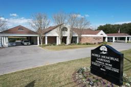 Mobile Memorial Gardens Funeral Home building in Mobile, Alabama