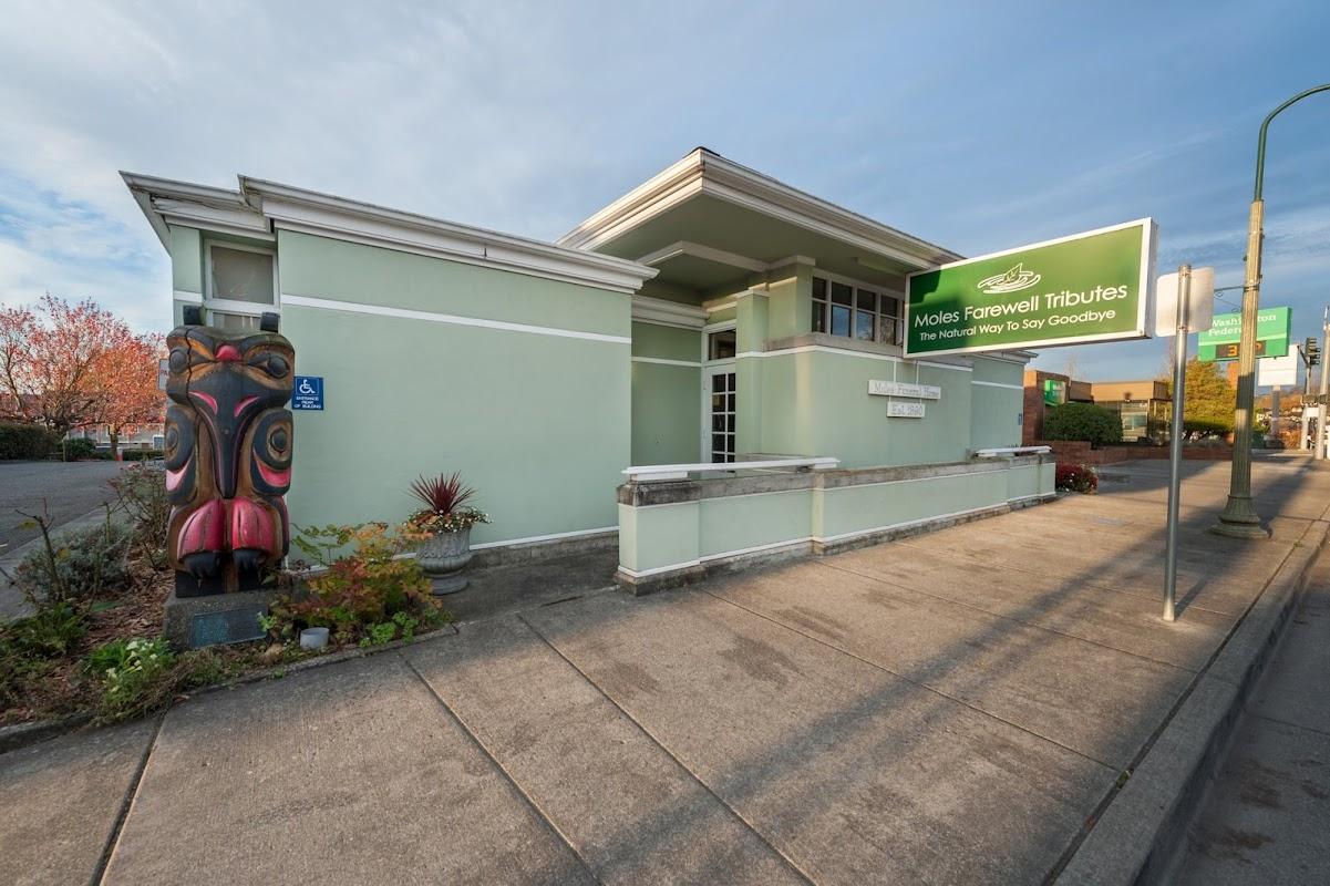 Moles Farewell Tributes & Crematory - Ferndale building in Ferndale, Washington