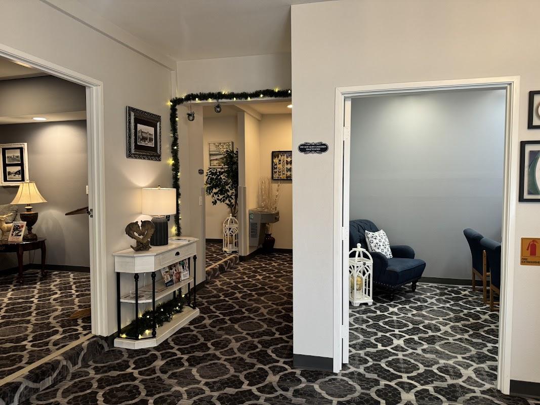 Norco Family Funeral Home building in Norco, California