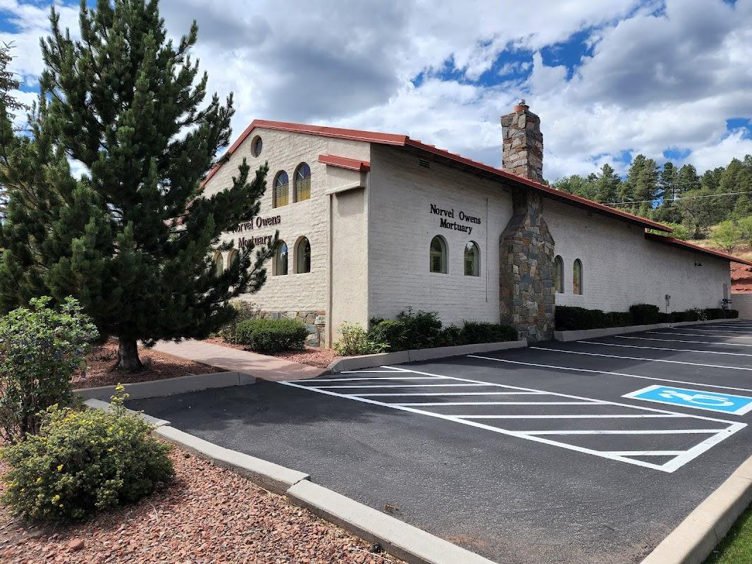 Norvel Owens Mortuary building in Flagstaff, Arizona