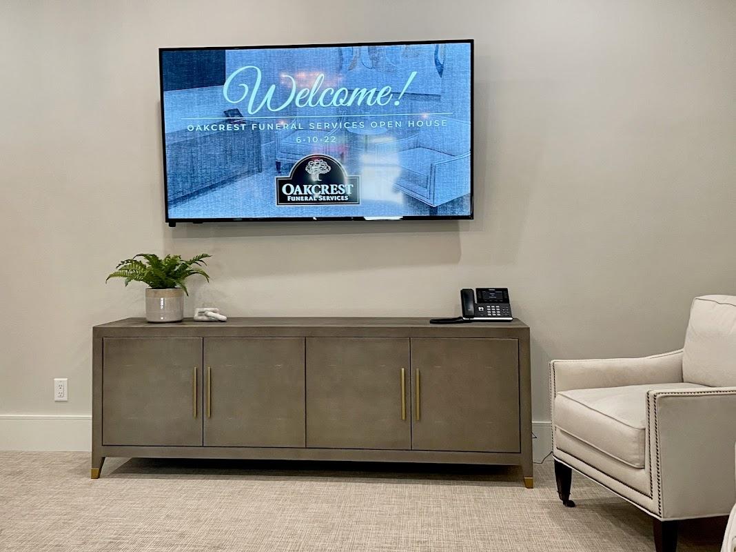 Oakcrest Funeral Services building in Algona, Iowa