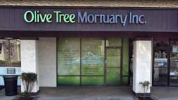 Olive Tree Mortuary building in Lake Forest, California