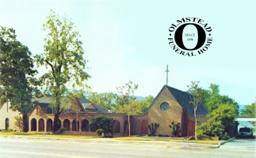 Olmstead Funeral Home building in Heber Springs, Arkansas