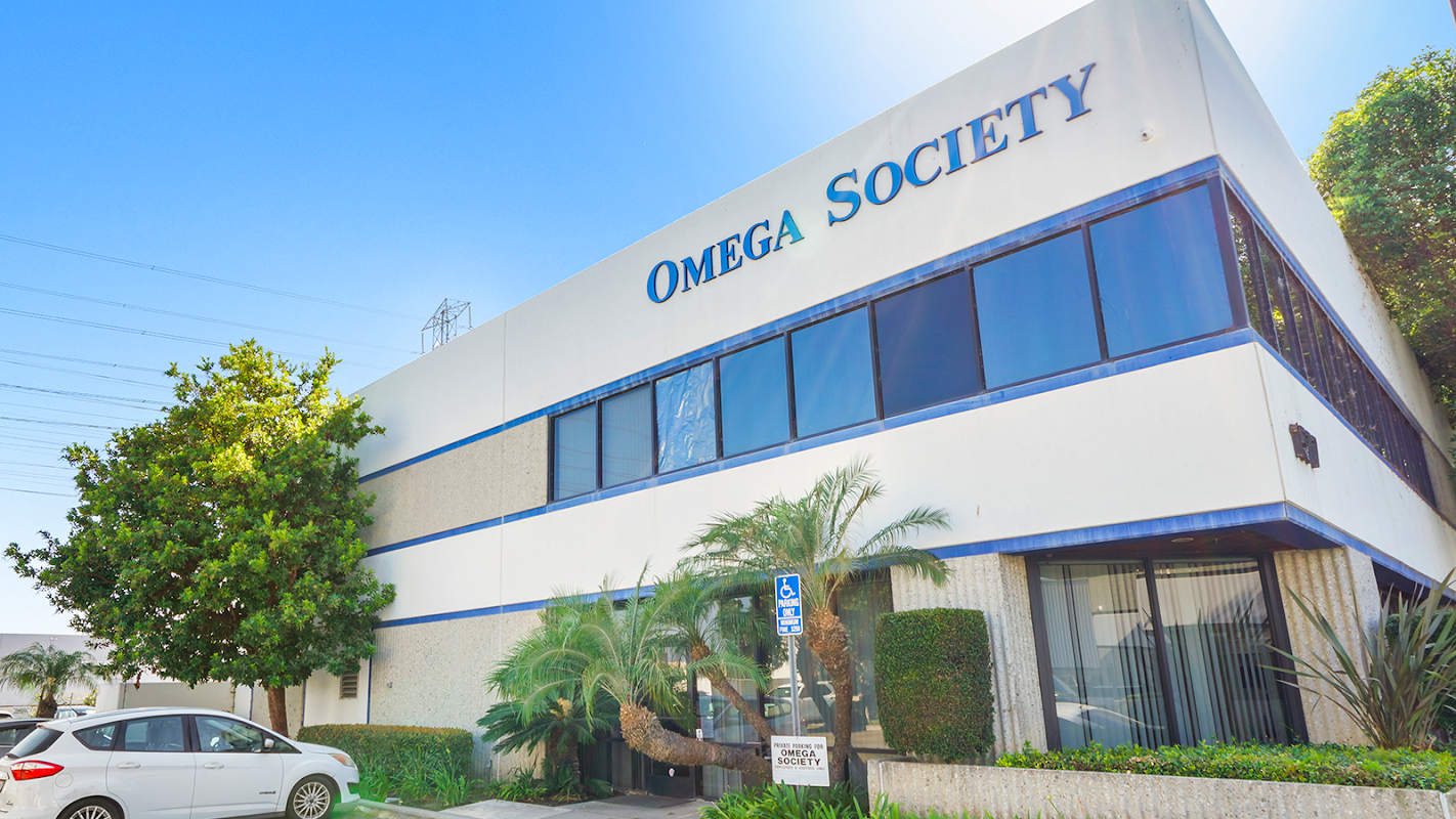 Omega Society building in Orange, California