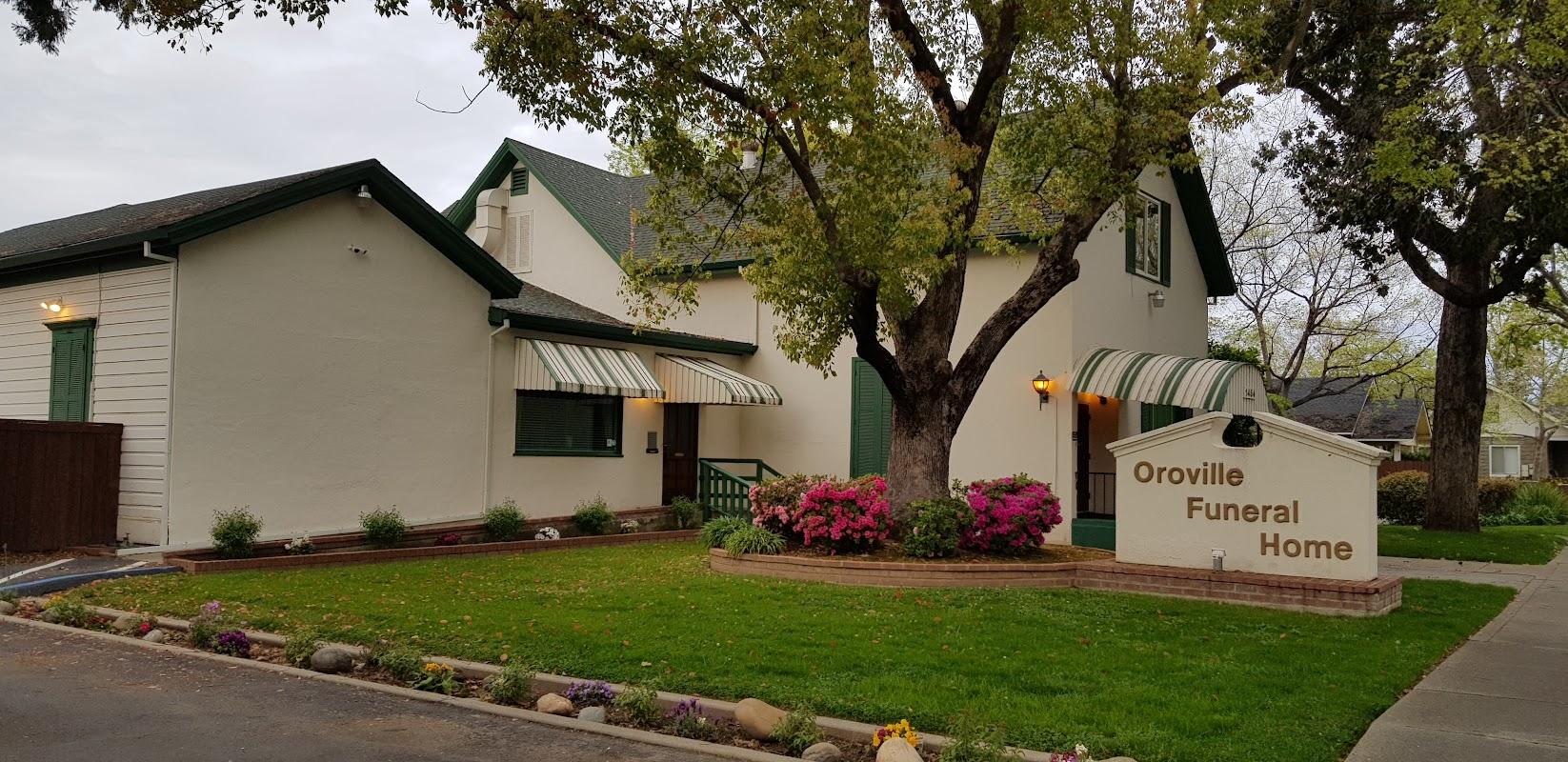 Oroville Funeral Home building in Oroville, California