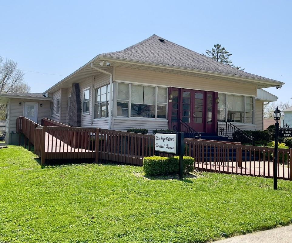 Otto-Argo-Calvert Memorial Home building in Danvers, Illinois