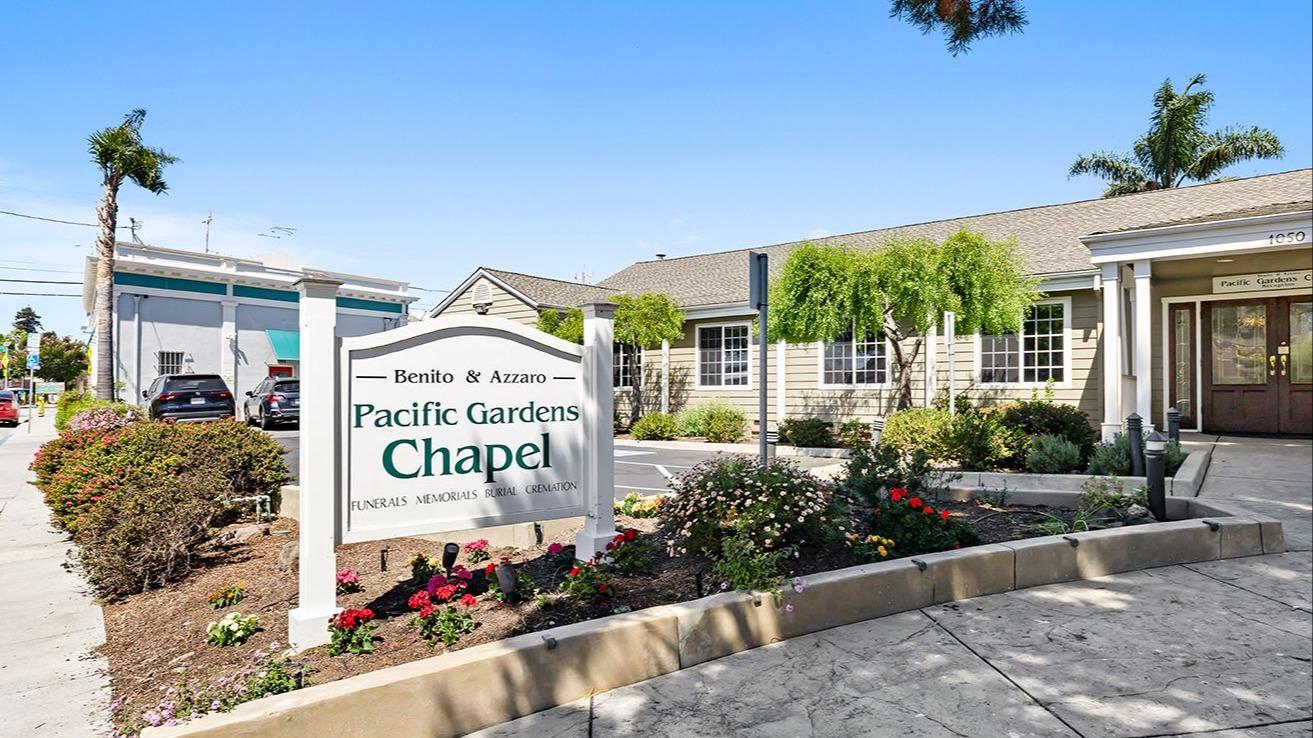 Pacific Gardens Chapel building in Santa Cruz, California