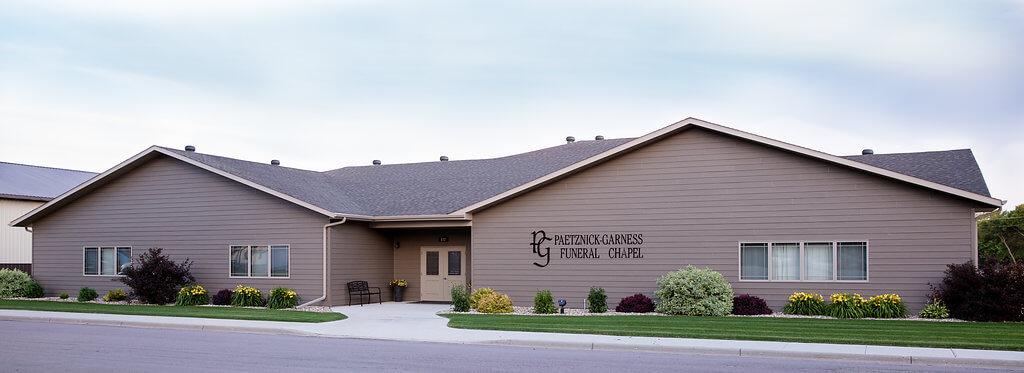 Paetznick-Garness Funeral Chapel in Groton South Dakota