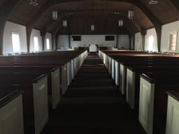 Parrott & Ramsey Funeral Home building in Campbellsville, Kentucky