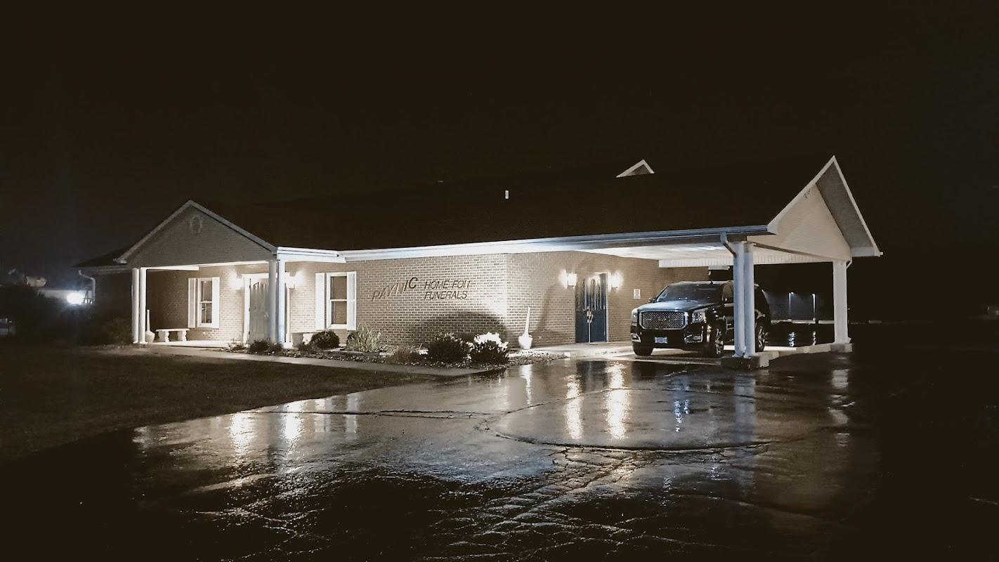Paynic Home For Funerals building in East Alton, Illinois