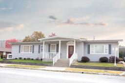 Perfetti Funeral Homes building in Morrisonville, Illinois