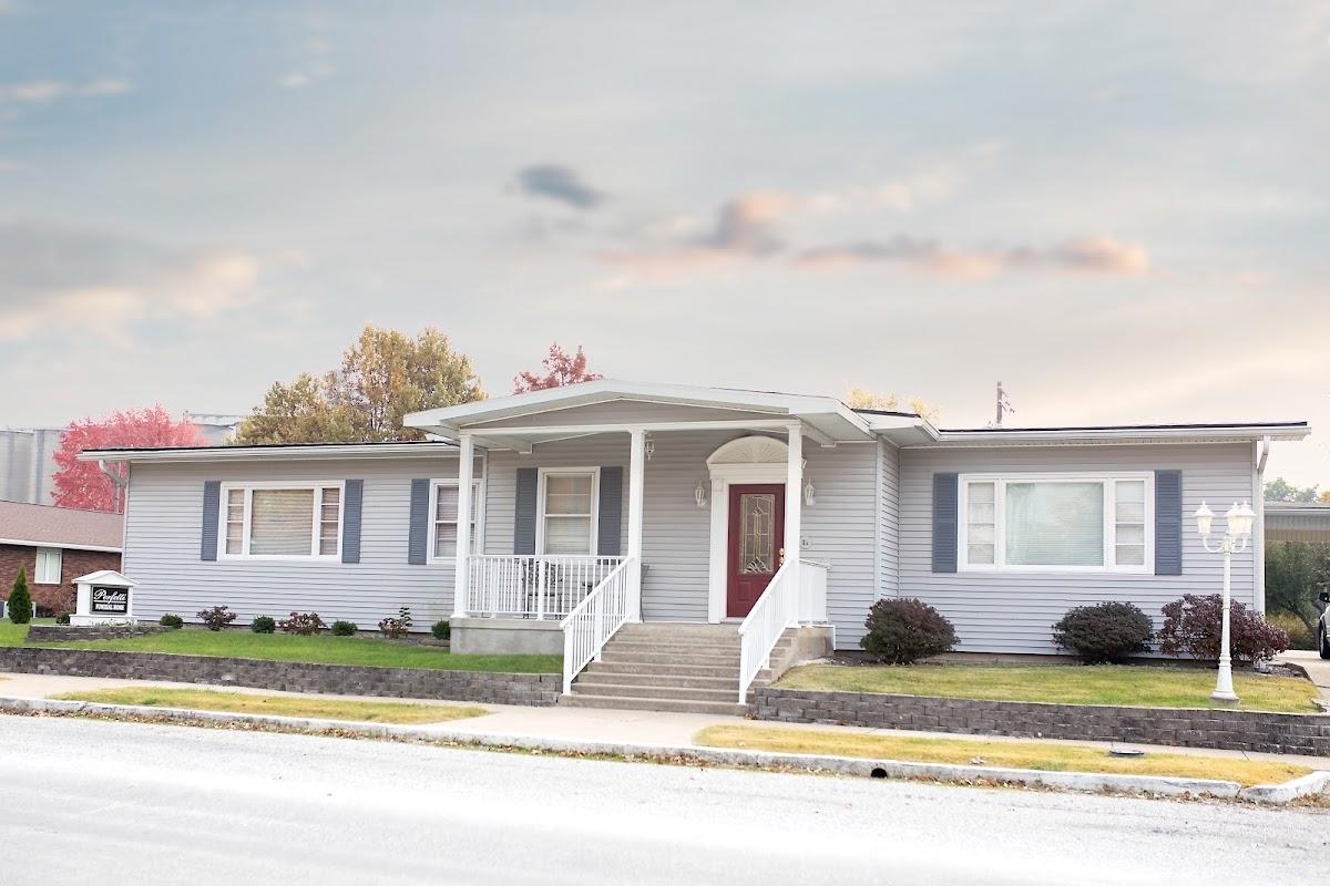 Perfetti Funeral Homes building in Morrisonville, Illinois