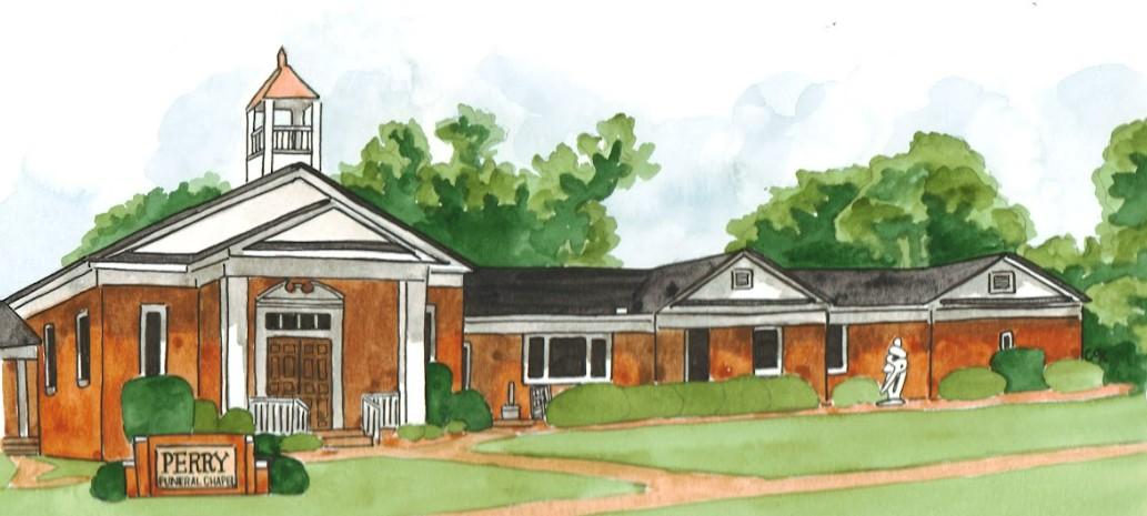 Perry Funeral Chapel building in Ashburn, Georgia