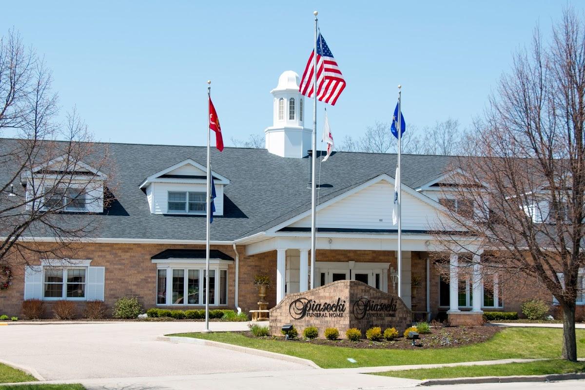Piasecki-Althaus Funeral Home & Cremation Services building in Kenosha, Wisconsin