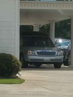 Thompson Funeral Home building in Piedmont, Alabama