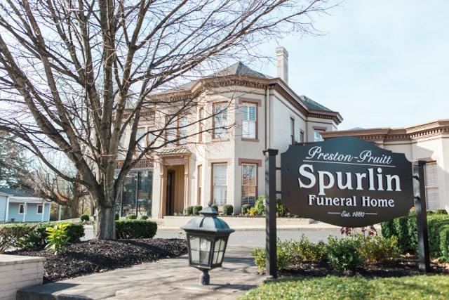 Preston Pruitt Spurlin Funeral Home building in Danville, Kentucky