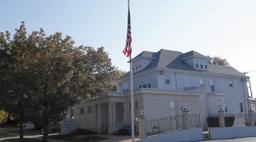 Preston-Schilling Funeral Home building in Dixon, Illinois