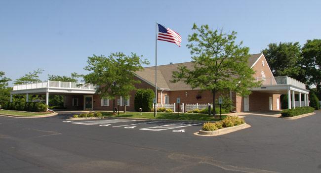 Proko Funeral Home building in Kenosha, Wisconsin
