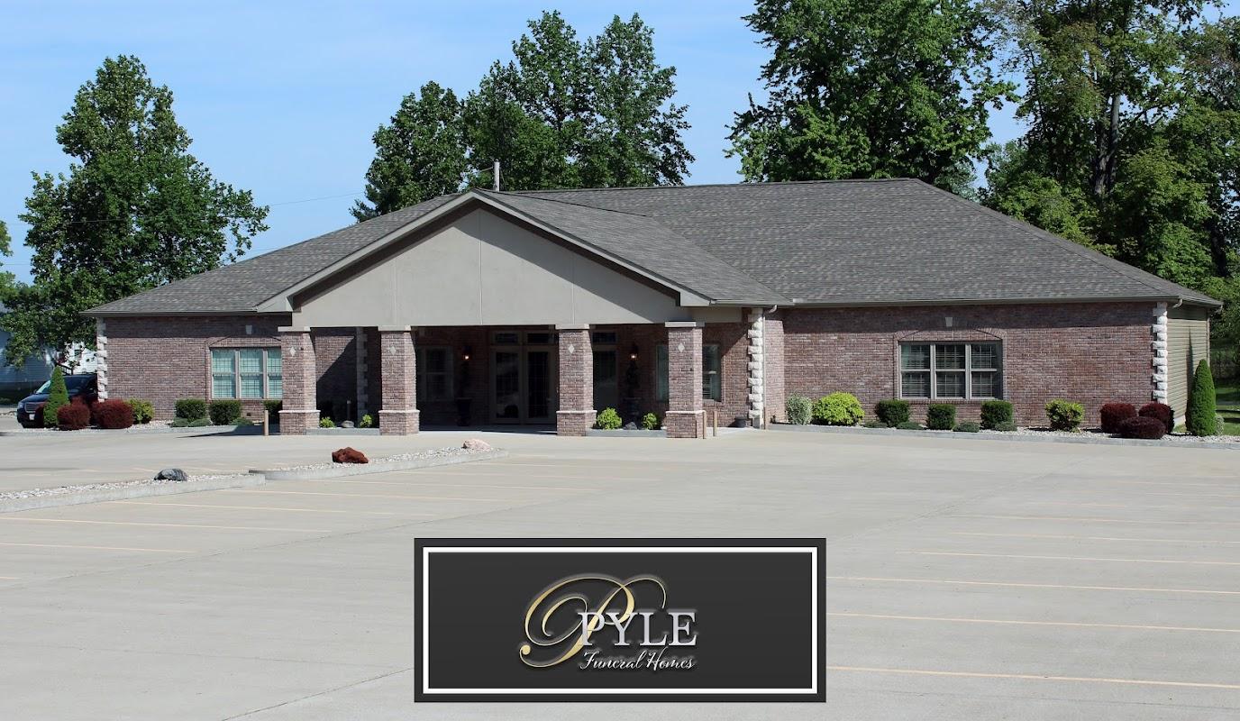 Pyle Funeral Home building in Johnston City, Illinois