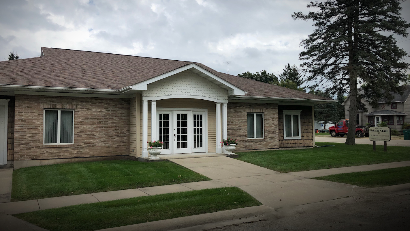 Quiram Kirkland Chapel building in Kirkland, Illinois