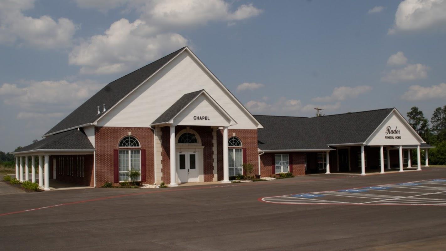 Rader Funeral Home in Henderson Texas