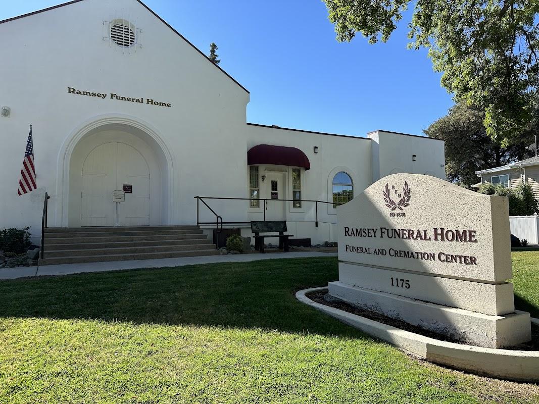 Ramsey Funeral Home building in Oroville, California