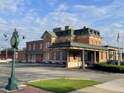 Rieth-Rohrer-Ehret Funeral Homes building in Goshen, Indiana