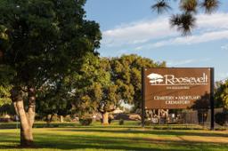 Roosevelt Memorial Park & Mortuary building in Gardena, California