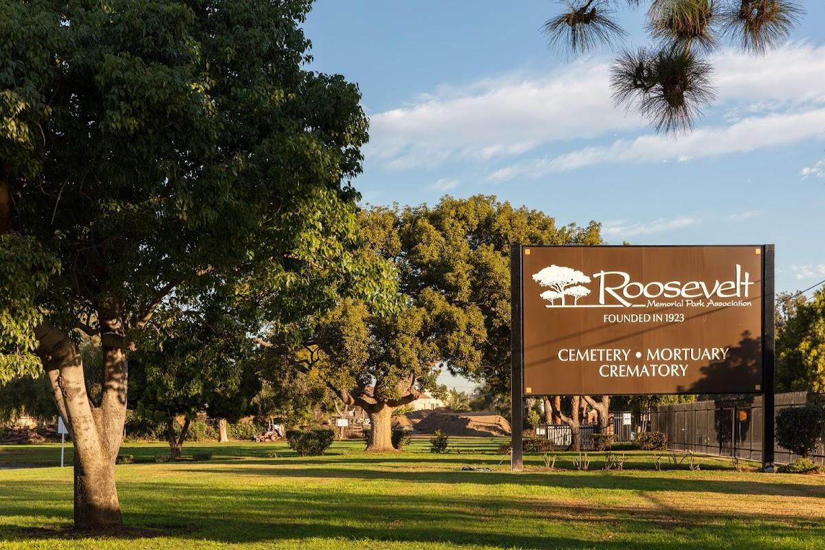 Roosevelt Memorial Park & Mortuary building in Gardena, California