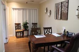 Rose Mortuary building in Desert Hot Springs, California