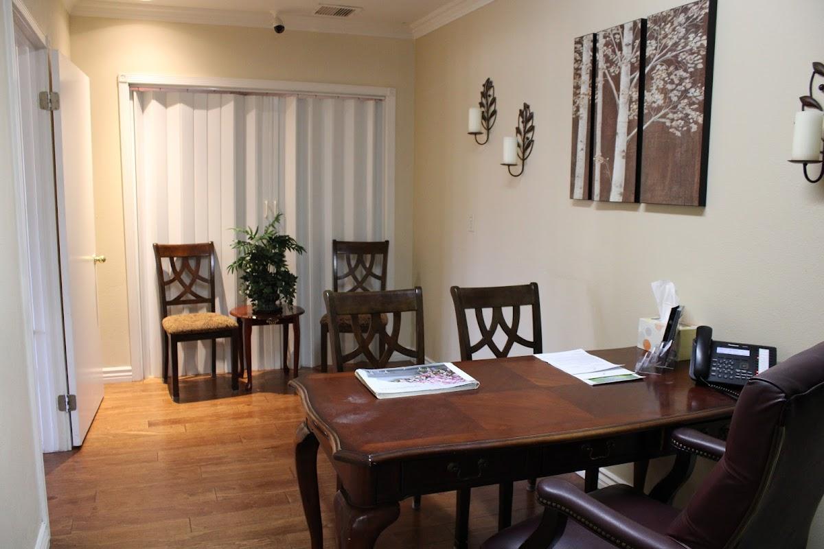 Rose Mortuary building in Desert Hot Springs, California