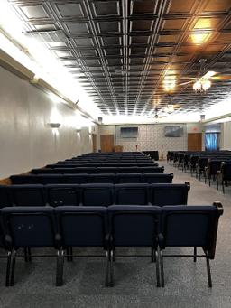 Rubidoux Mortuary building in Riverside, California
